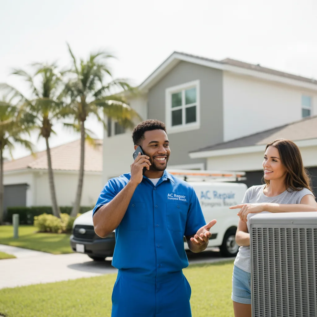 AC Repair Pompano Beach customer support in Burien
